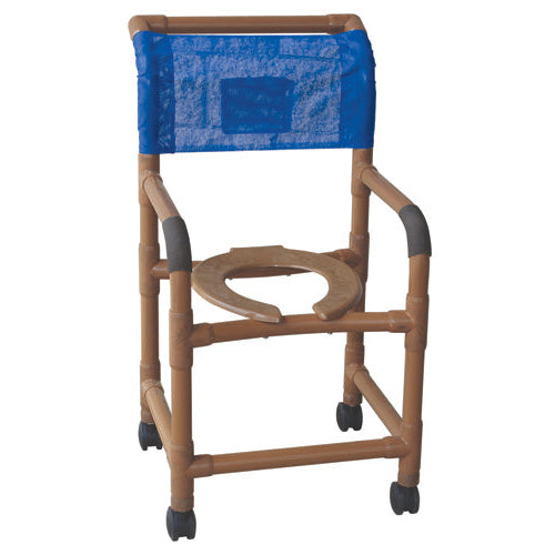 Shower Chair Standard PVC Wood-Tone