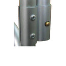 Drive Medical Aluminum Shower Chair Commode with Casters, Knockdown