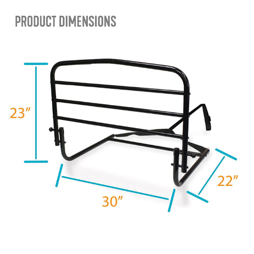 Stander Safety Bed Rail Fold Down 30 inch
