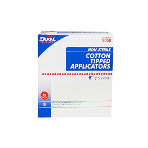 Cotton Tipped Applicators-6 Non-Sterile Box of 1000