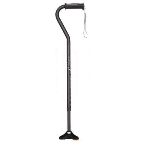 Drive Medical Cane with MiniQuad Ultra Stable Tip, featuring ergonomic design and enhanced stability for comfort and support, Moovkart