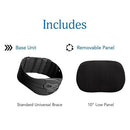 Standard Universal Back Brace 10 Inch Low Back Panel For Spinal Support