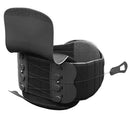 Standard Universal Back Brace 10 Inch Low Back Panel Front View With Dual Pull Tabs