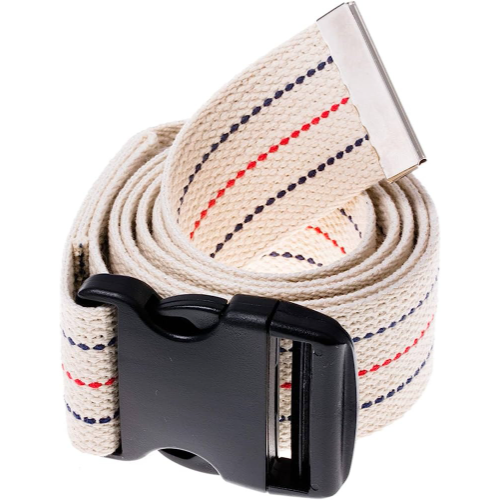 Gait Belt with Safety Release 2 x 48 Striped (#80515)