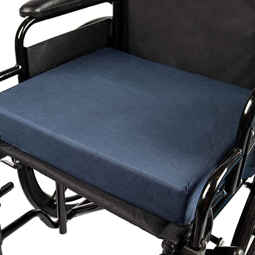 DMI Wheelchair Cushion, 18 X 16 X 3 Inches, Navy