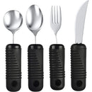 Blue Jay Make Eating Easier Big Grip Utensil Set for Limited Hand Strength and Comfort