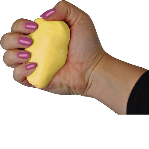 Squeeze 4 Strength 2 oz. Hand TherapyPutty Yellow Exercises Soft