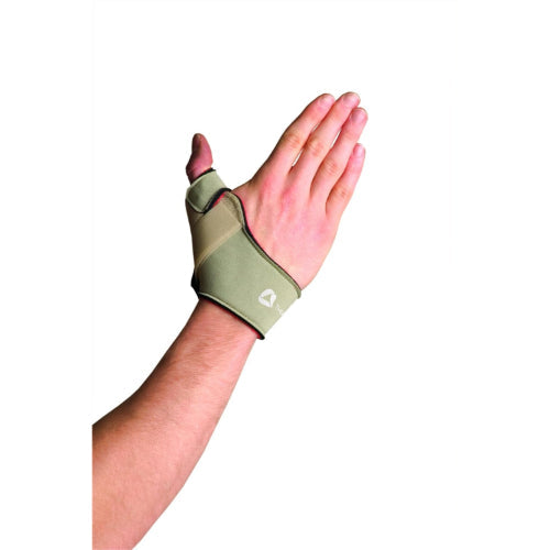 Thermoskin Flexible Thumb Splint Left Medium Beige 6.5 -7.5