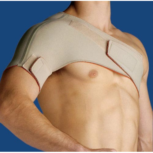 Thermoskin Sports Shoulder Extra-Large Universal Fit Beige and enhanced comfort for knee pain relief, Moovkart.