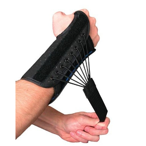Darco Wrist Splint With Bungee Closure, Right, Large