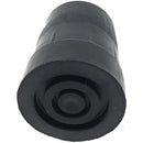 Carex Cane Tips with Non Slip Grip and Shock Absorption for 7/8 Inch Walking Canes, Case of 6 Pairs