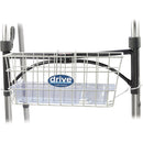 Drive Medical Walker Basket Insert for Folding Walkers with Secure Tray and Cup Holder
