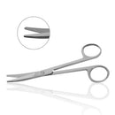 SurgiDental Mayo Scissors with Curved Blades for Surgical Use and Ergonomic Design, 5.5 Inches