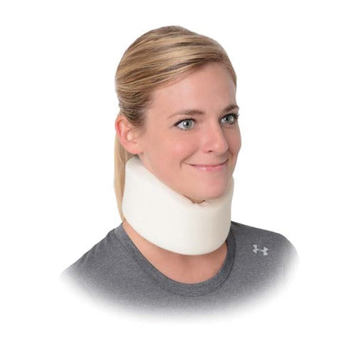 Advanced Orthopedics Cervical collar with medium-firm foam, tubular knit fabric cover, Velcro closure with relief neck injuries ,Moovkart.