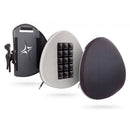 Roho Agility Mid Contour Back System with Air Cell Support and Lumbar Pad, Adjustable Wheelchair Backrest