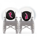 Roho Agility Mid Contour Back System with Air Cell Support and Lumbar Pad, Adjustable Wheelchair Backrest