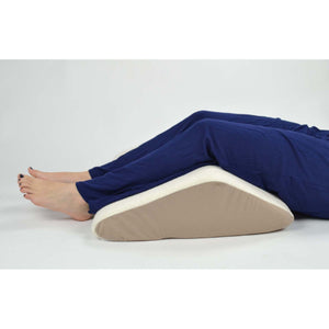 Alex Orthopedic Slope Knee Lift Pillow for Spine Alignment and Leg Circulation, Sherpa Cover Hover