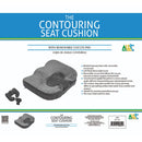 Alex Orthopedic Contour Ring Seat Cushion with Removable Coccyx Pad, Plush Memory Foam