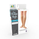Alex Orthopedic Nude Sheer Knee High Sandalfoot Compression Stockings 15-20 MmHg, Moovkart