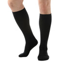 Alex Orthopedic Men's Support Socks 20-30 mmHg black with graduated compression for circulation support, Moovkart 