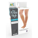 Alex Orthopedic Sheer Knee High 20-30 mmHg stockings with reinforced heel and toe for durable leg support, Moovkart 