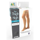 Alex Orthopedic Thigh High Stockings Semi Transparent With Lace Top And Reinforced Heel, Moovkart