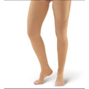 Alex Orthopedic Thigh High Anti Embolism Compression Stockings Open Toe Beige Size Options, Moovkart