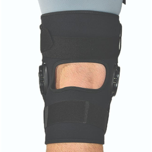 Adjustable Alex Orthopedic knee stabilizer with flexion control, Moovkart