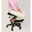 Alex Orthopedic BetterPosture Solace Kneeling Chair, Black