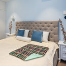 Alex Orthopedic Reusable Underpad, Washable Non-Slip Plaid, Cotton Top Layer and Up to 300 Washes