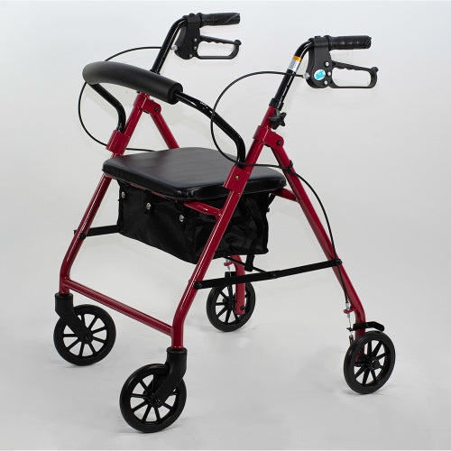 Alex Orthopedic Rollator with Loop Brakes - Lightweight Mobility Aid, Moovkart.

