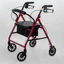 Alex Orthopedic Deluxe Rollator with Loop Brakes - Lightweight Mobility Aid, Moovkart.

