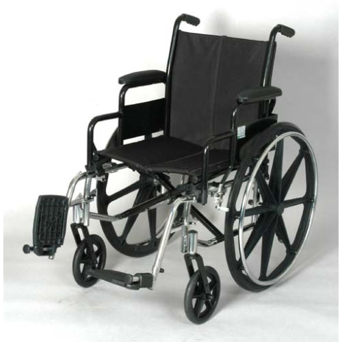 Alex Orthopedic High Strength Lightweight Wheelchair With Swing-away Footrests