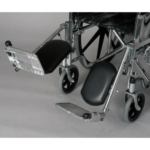 Alex Orthopedic Padded Elevating Legrests on wheelchair, Moovkart