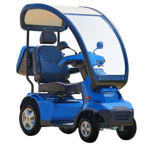 Afikim Afiscooter S4 Touring All-Terrain, 4 Wheel Electric Mobility Scooter, with Canopy