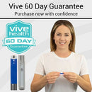 Vive Health Blood Glucose Test Strips Blue, 100 Count, No-Code and Accurate 5-Second Readings