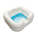 EZ-ACCESS EZ-Shampoo Inflatable Hair Washing Basin, 28 x 24 Inches with Drain Hose
