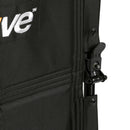 Drive Medical Aluminum Transport Wheelchair, Lightweight with Swing-Away Footrests, 19 Inch Seat, Black