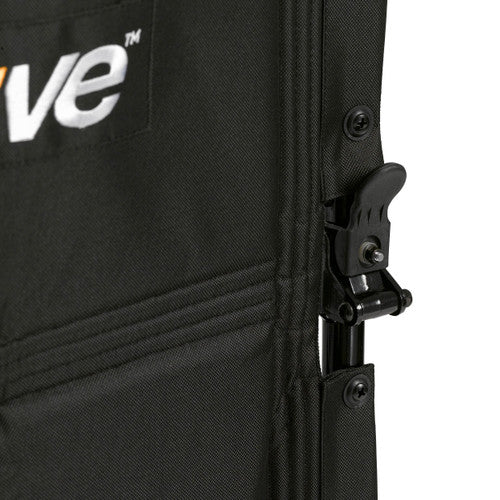 Drive Medical Lightweight Transport Wheelchair, Black, 19 Inches Seat Width