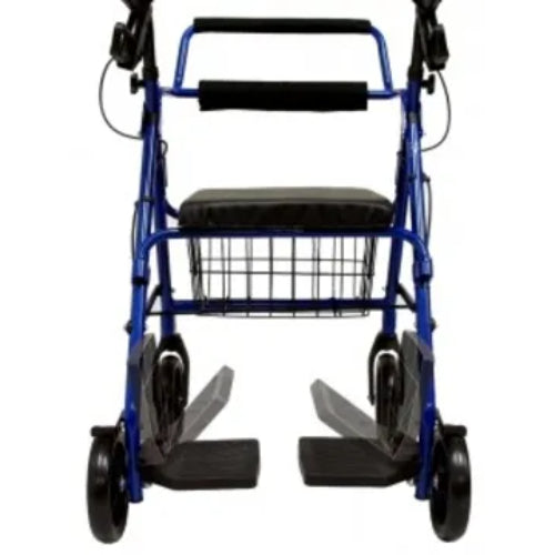 ProBasics Combination Blue Rollator and Transport Wheelchair