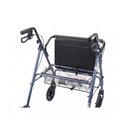 Drive Medical Bariatric Steel Rollator Oversize with Loop Basket, Blue, Pack of 2