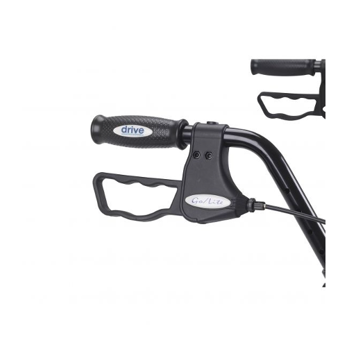 Rollator Oversize With Loop Bk Blue Bariatric
