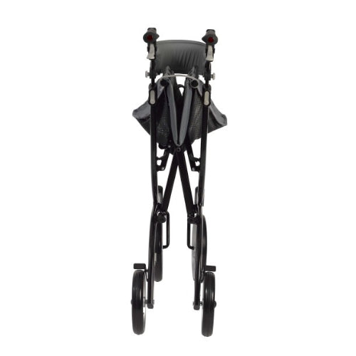 Drive Medical Nitro Euro Style Aluminum Rollator with 10 Inches Casters, Black, Pack of 2