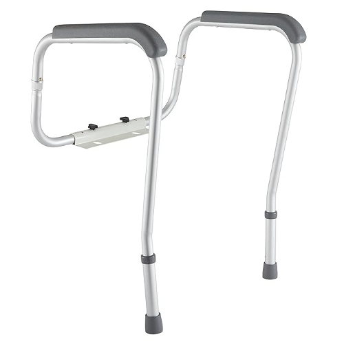 Carex Toilet Guard Rail, 1 set