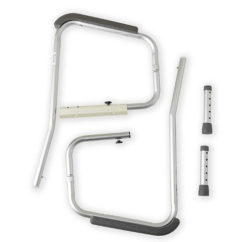 Carex Toilet Guard Rail, 1 set