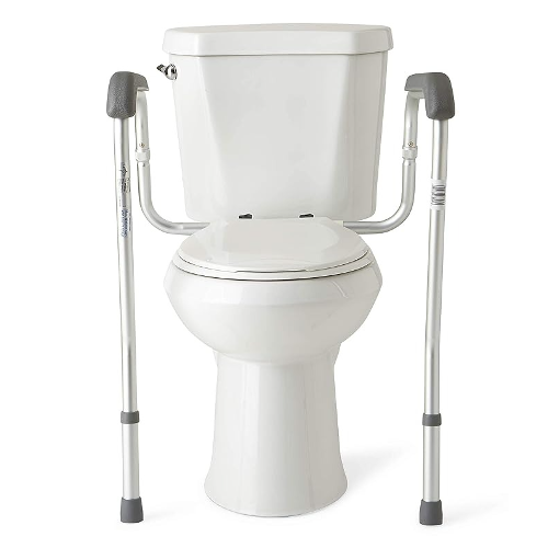 Carex Toilet Guard Rail, 1 set