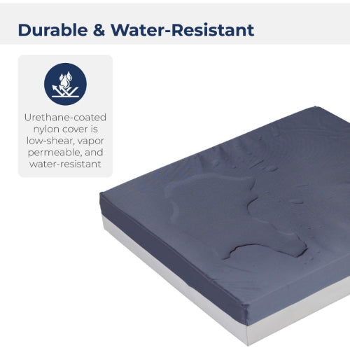 Drive Medical General Use Molded Gel-Foam Wheelchair Cushion, Pack of 2
