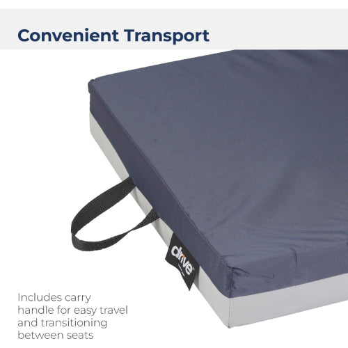 Drive Medical General Use Molded Gel-Foam Wheelchair Cushion, Pack of 2