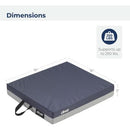 Drive Medical General Use Molded Gel-Foam Wheelchair Cushion, Pack of 2