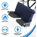 NYOrtho Wheelchair Leg Rest Pad – cushioned support pad with navy vinyl for comfort and protection,Moovkart